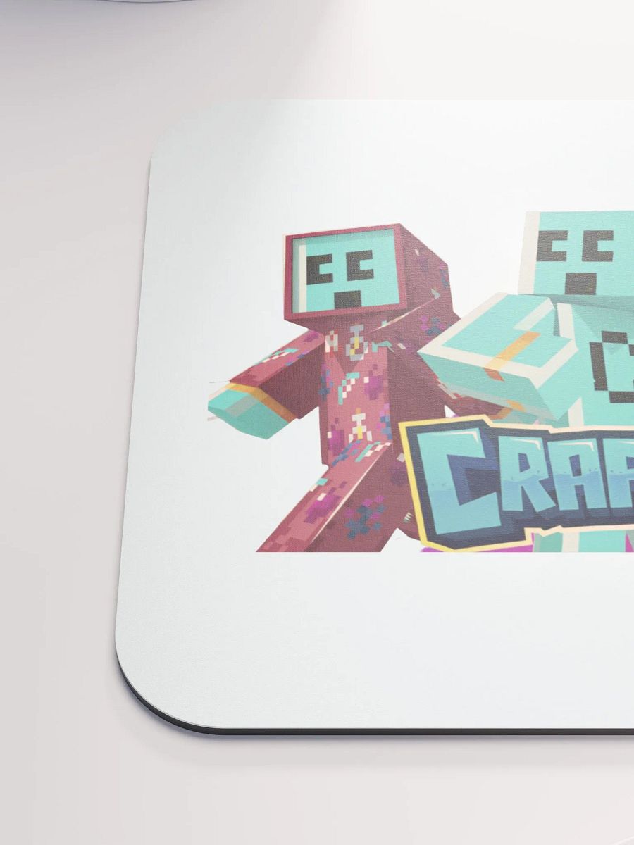 Trendy ‘CRAFTEE’ Gaming Mouse Pad – Perfect for Minecraft Enthusiasts product image (6)