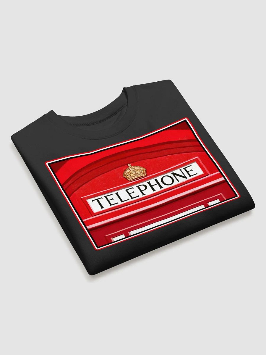 British Phone Booth Sign Sweatshirt product image (16)