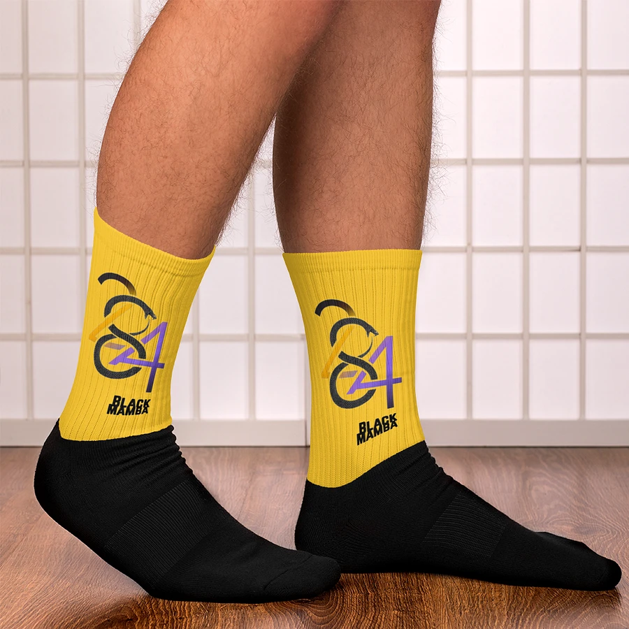 King Kobe | Gold/Black socks product image (13)