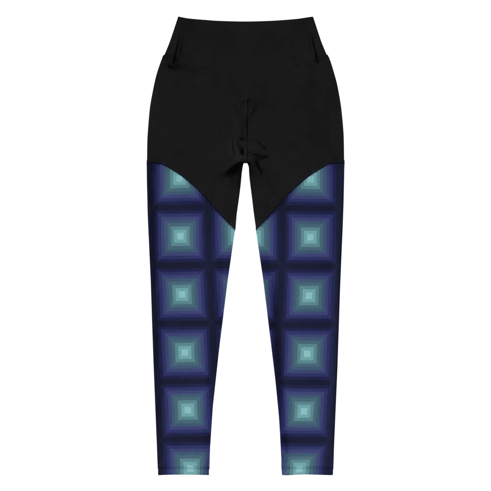 Blue 3D Gradient Squares product image (2)