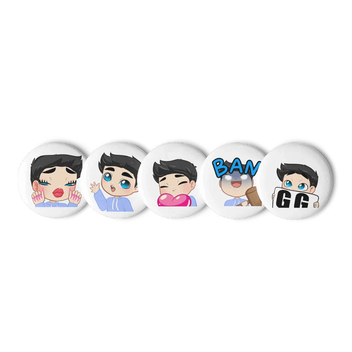 Twitch Themed pins product image (1)