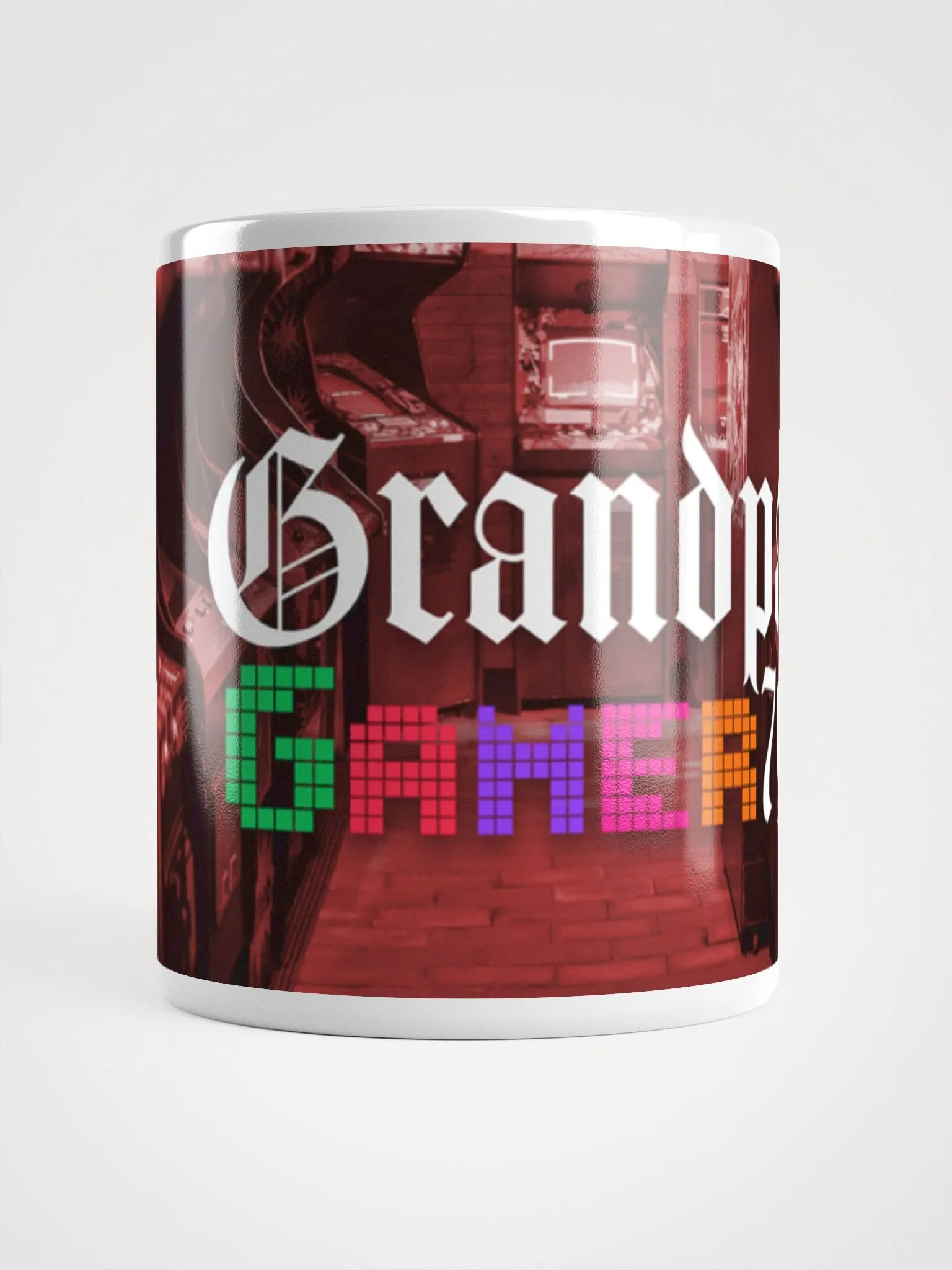 Pixelated Grandpa Gamer Mug product image (14)