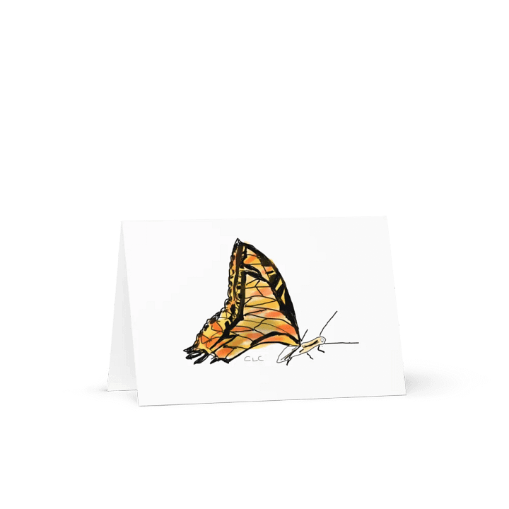 Vibrant Butterfly Dreams Greeting Card product image (1)