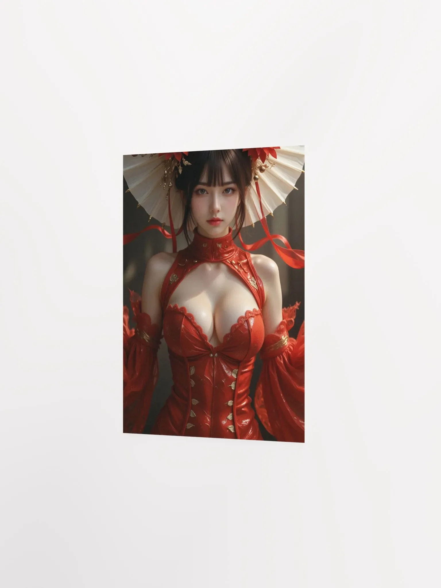 Crimson Elegance Poster product image (1)