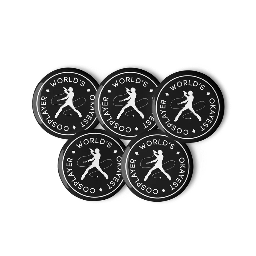 Badge - World's Okayest Cosplayer product image (11)