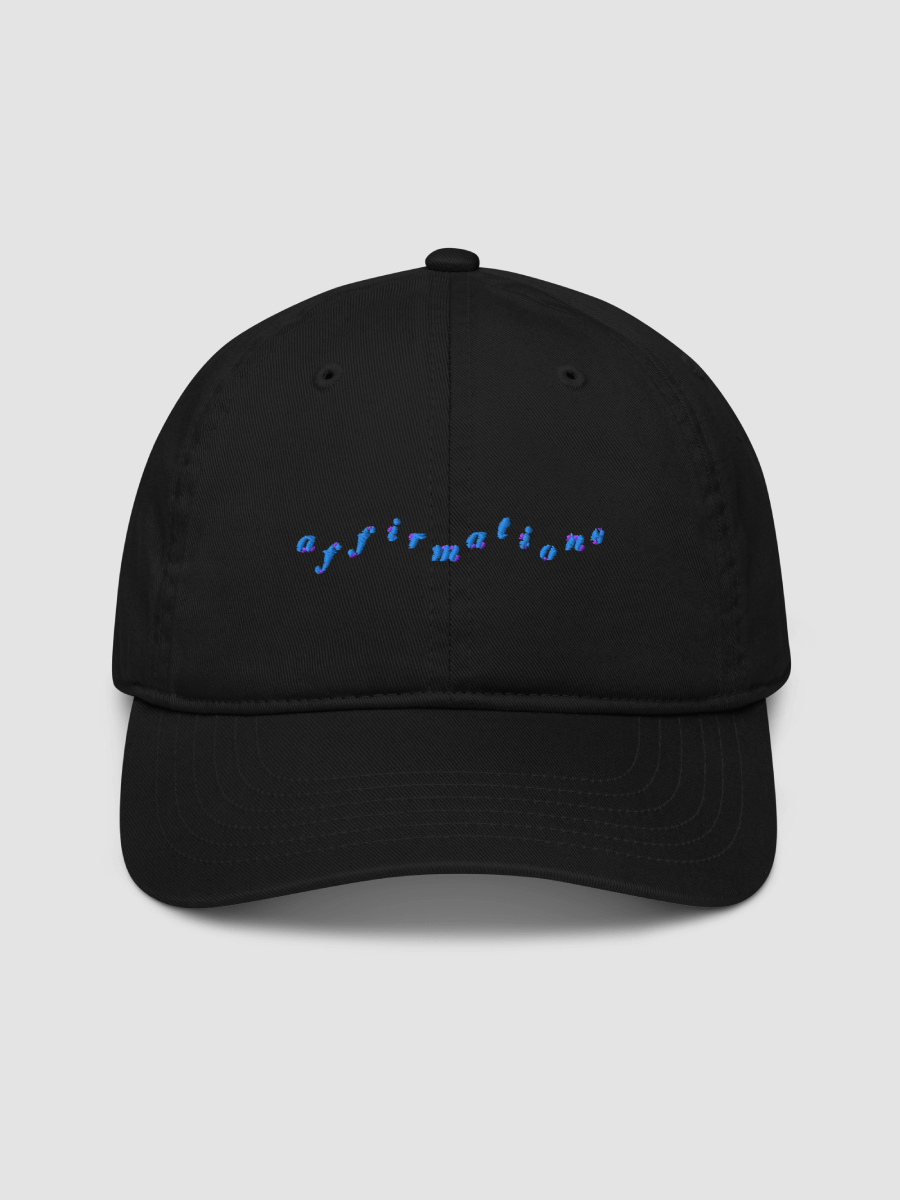 AFFIRMATIONS HAT (blue font) product image (1)