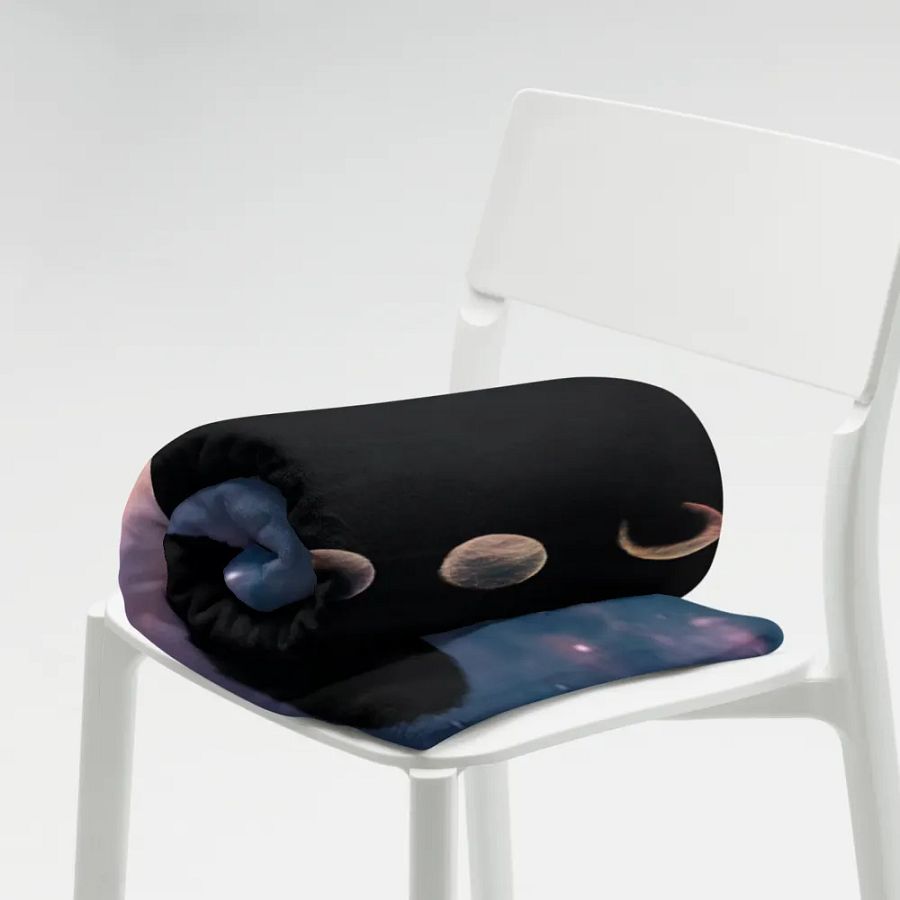 BTS - Moonlit Jimin Throw Blanket - Designed by ChimberArt product image (7)