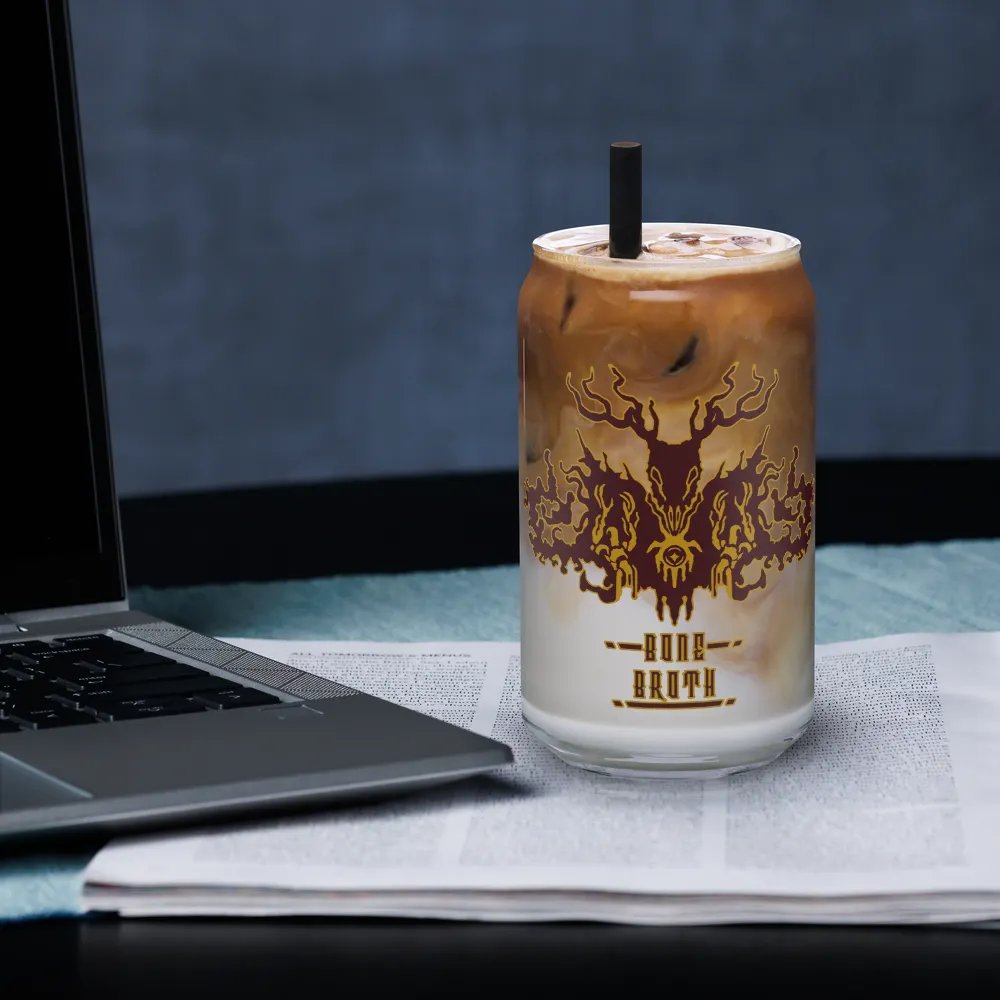 BONE BROTH Can-Shaped Glass product image (3)