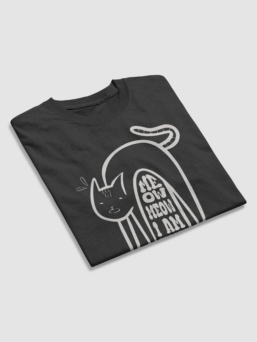 Whiskered Feline Vibe T-Shirt product image (3)