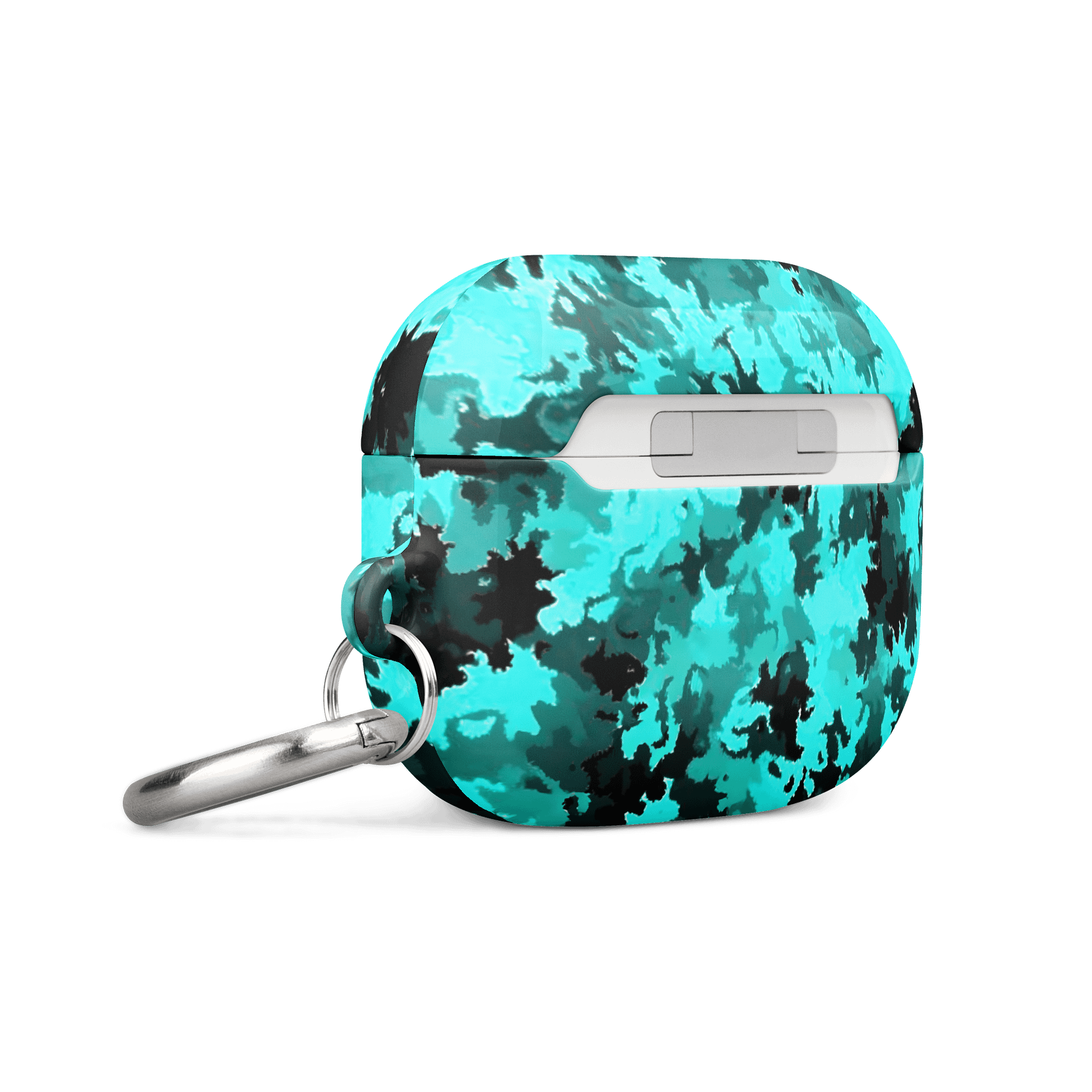 Turquoise Camo All-Over Print AirPods® Case product image (19)