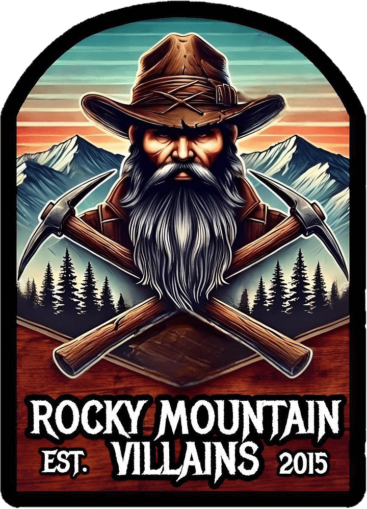 Rocky Mountain Villains Logo Sticker product image (1)