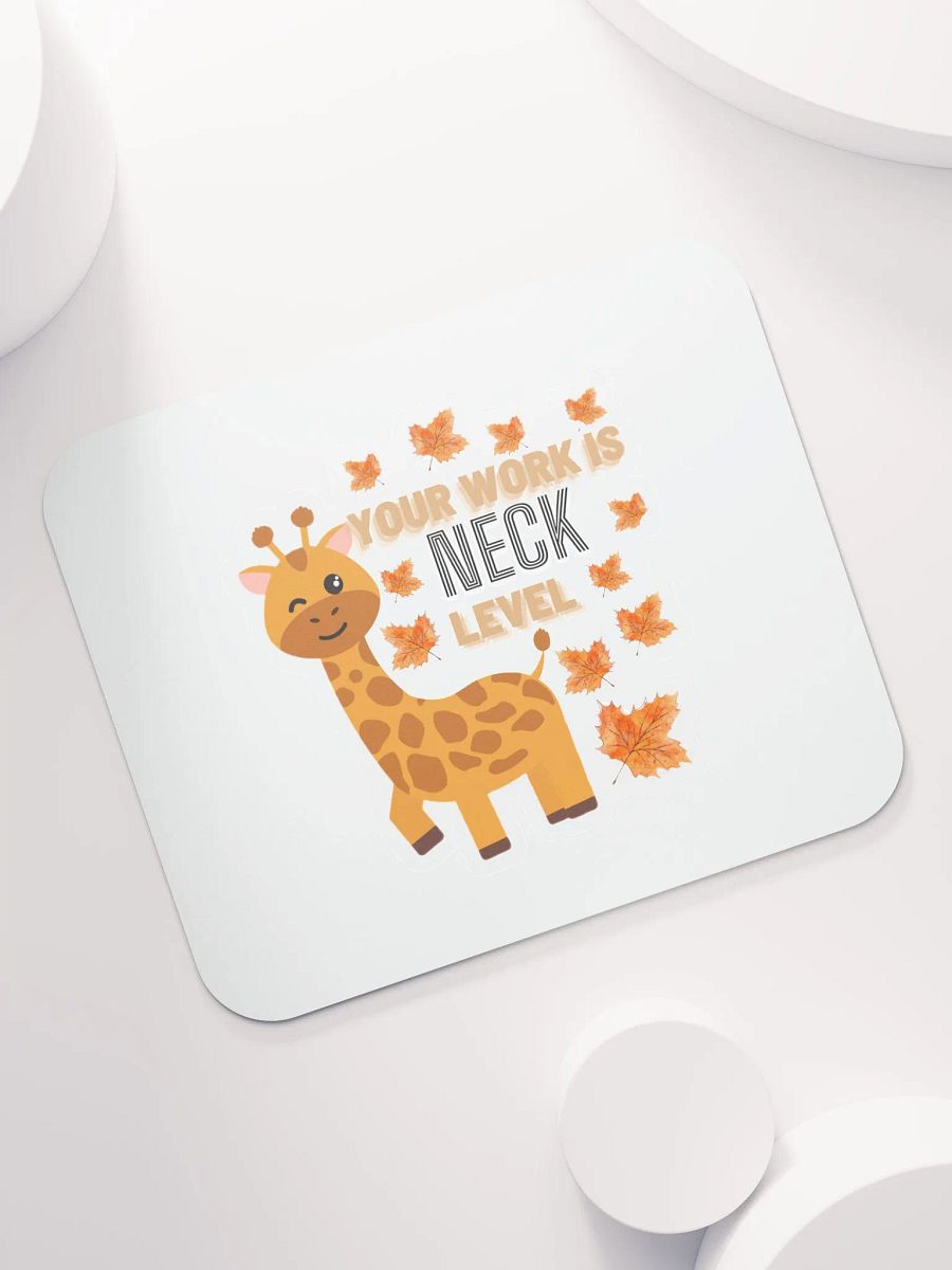 Neck Level Giraffe Mouse Pad product image (7)