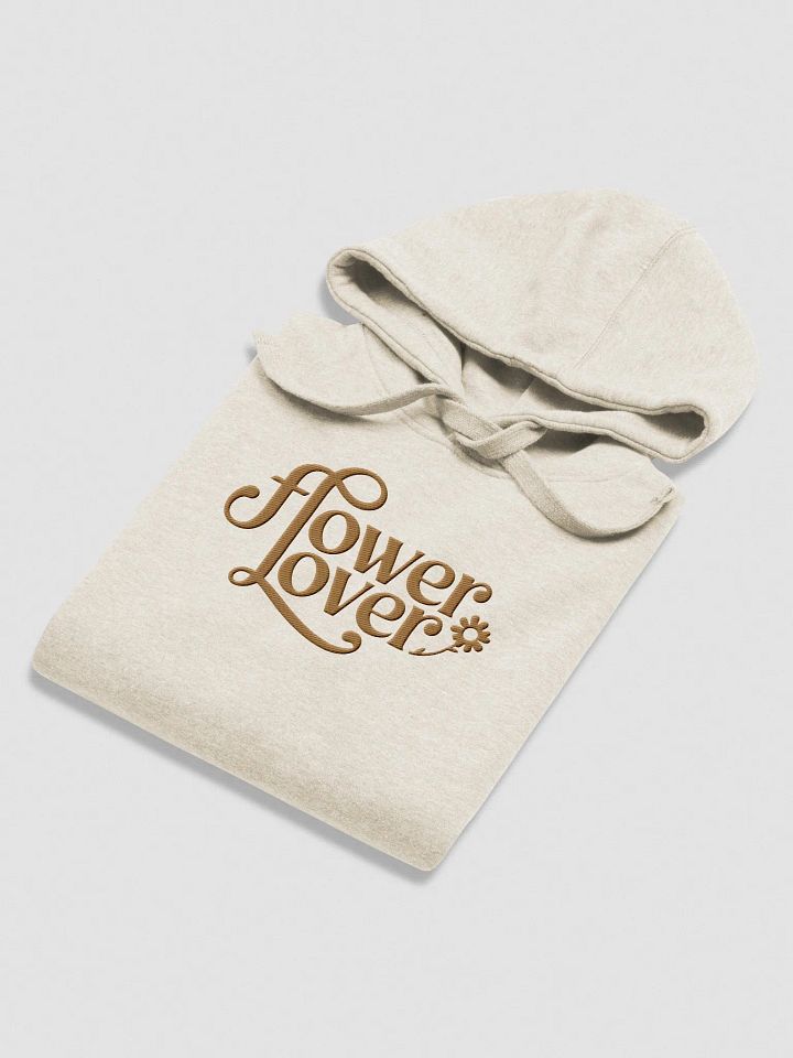 Flower Lover Embroidered Hooded Sweatshirt product image (2)