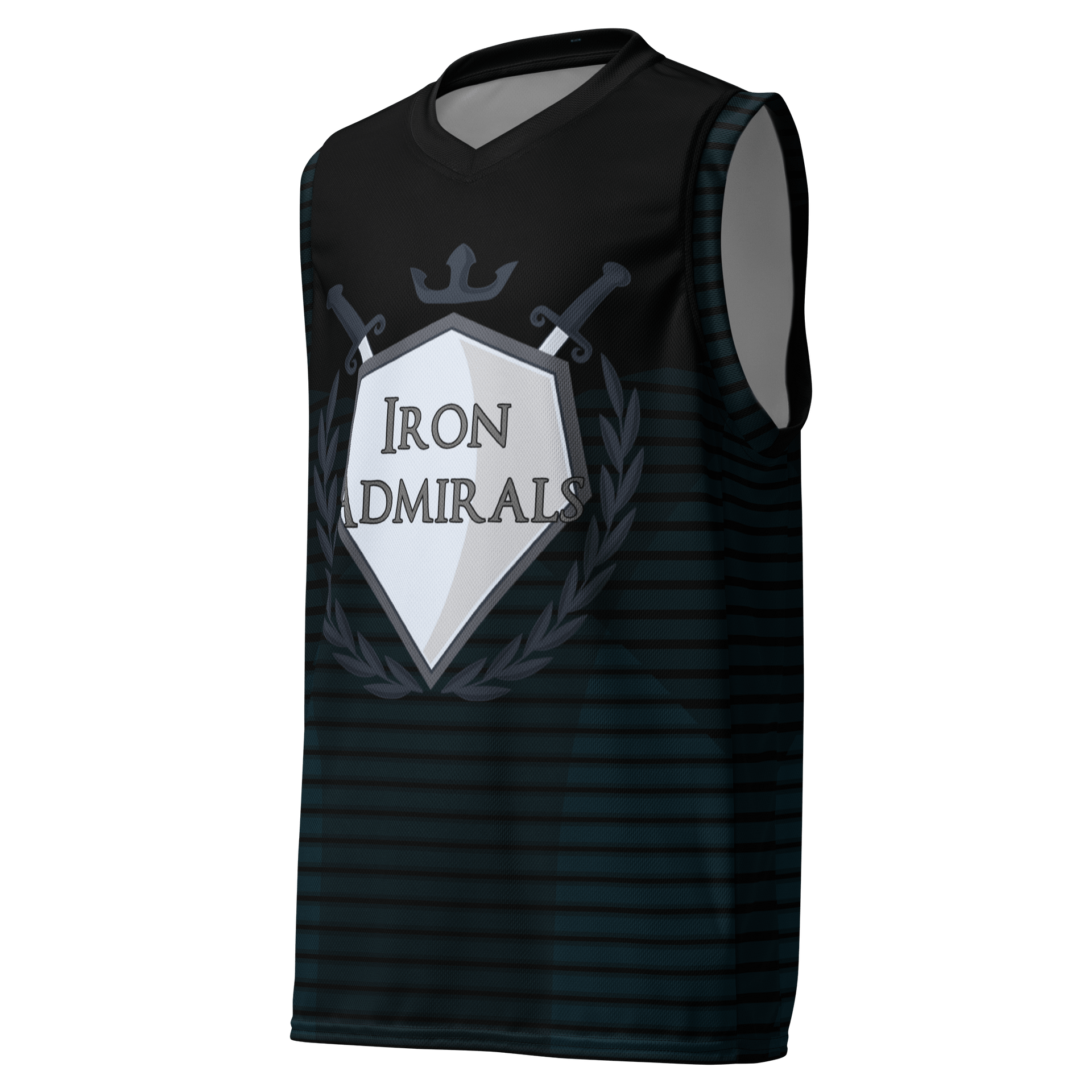 Iron Admirals All-Over Print Basketball Jersey product image (1)