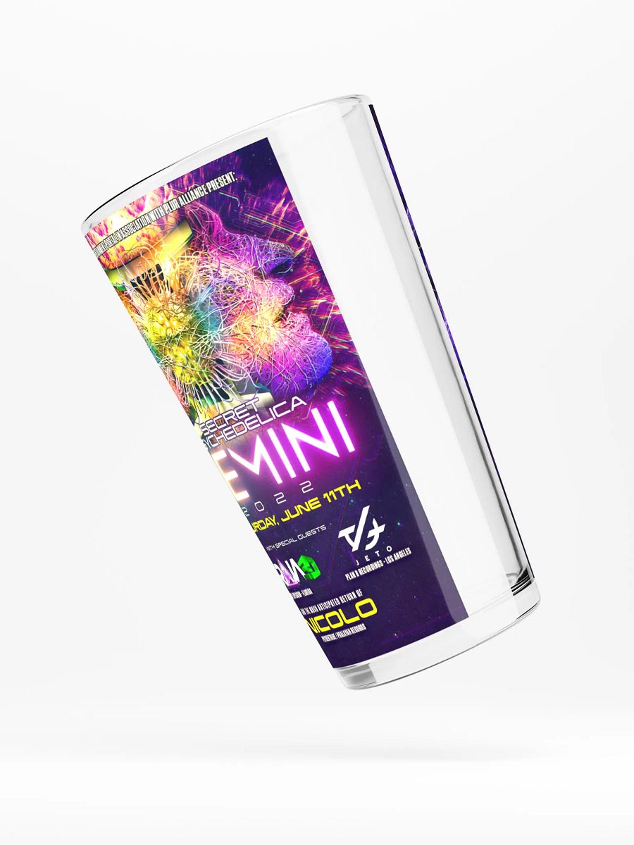 Gemini 2022 Shaker Pint Glass product image (3)