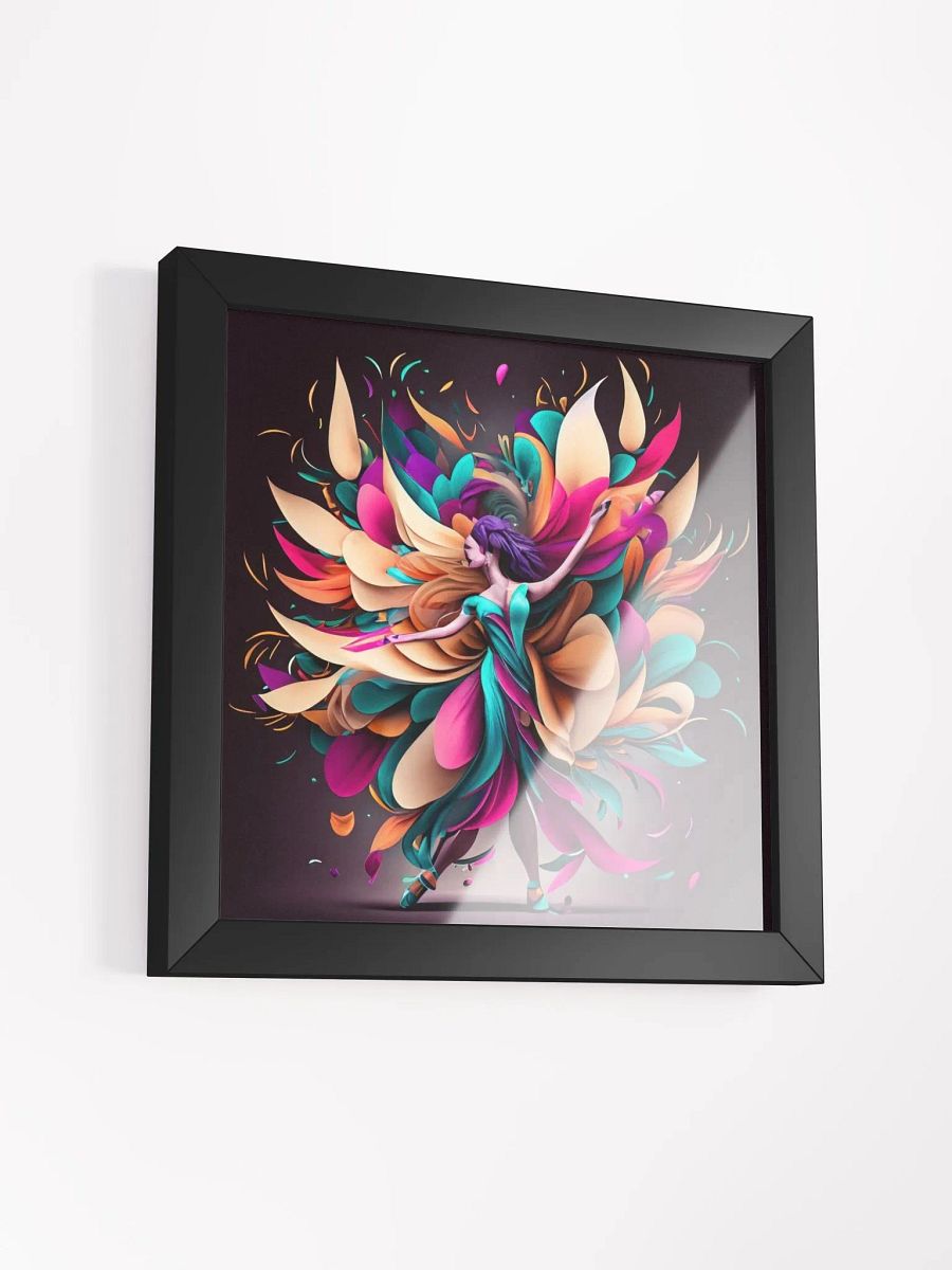 Framed High-Quality Matte Poster: Capturing the Joy of Dance product image (12)