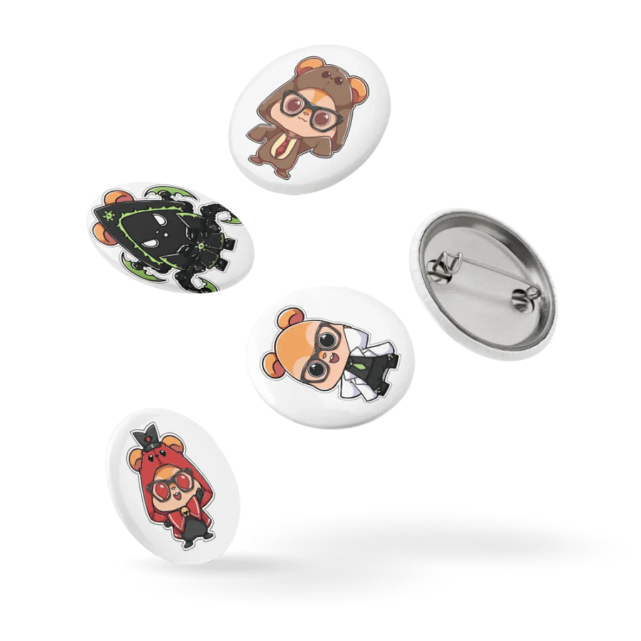 Kuma Cosplay Pins Set 001 product image (9)