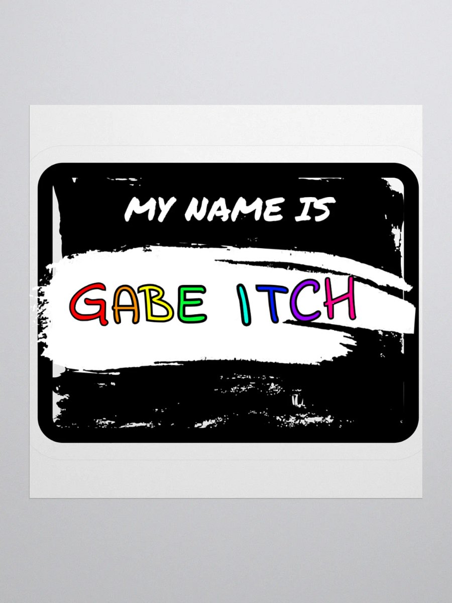 Hello My Name Is... Sticker product image (1)