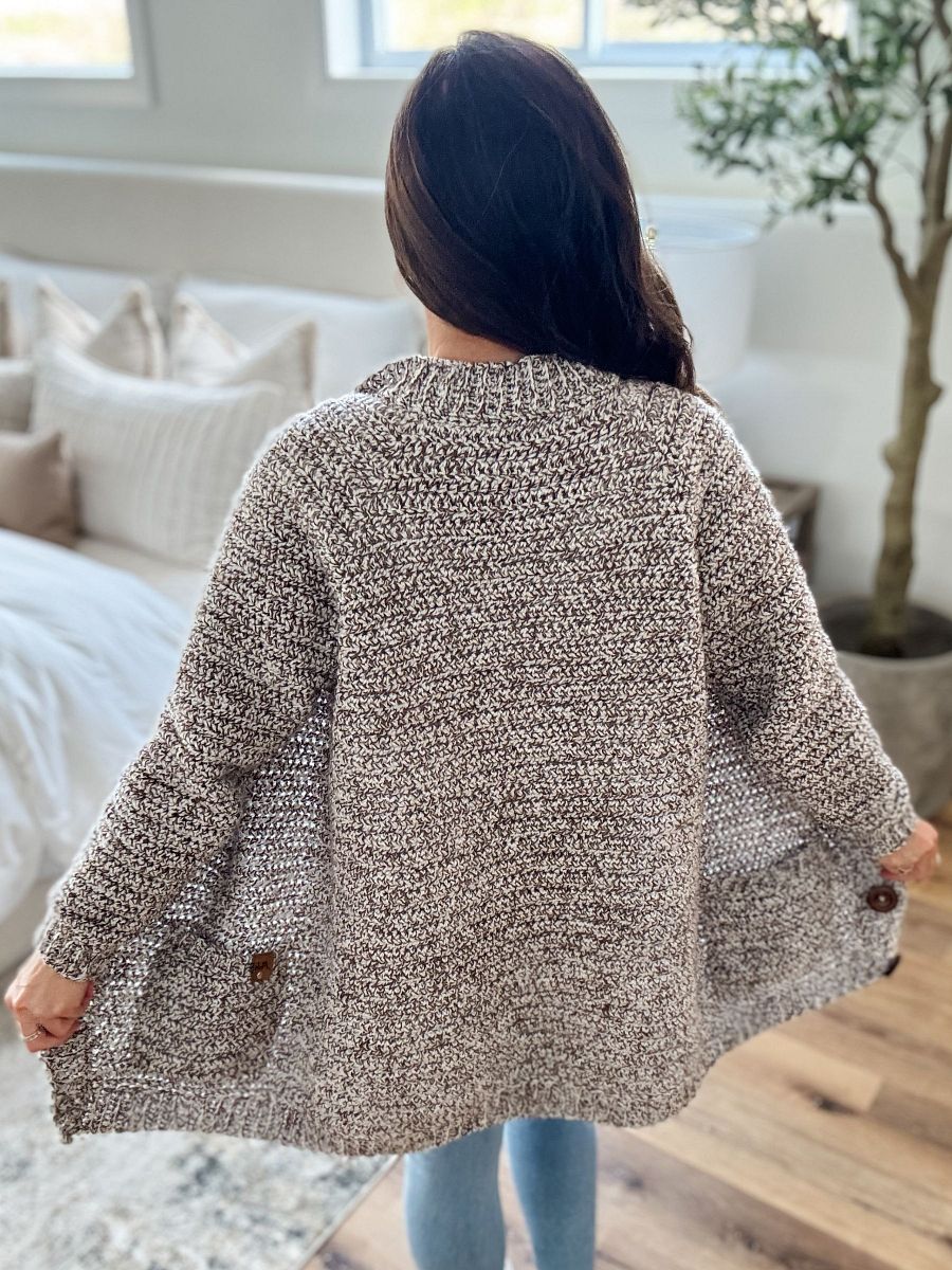 Everyday Ragg Cardigan Crochet Pattern product image (6)