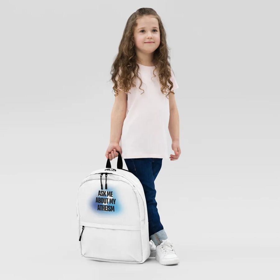Ask Me About My Atheism Backpack product image (8)