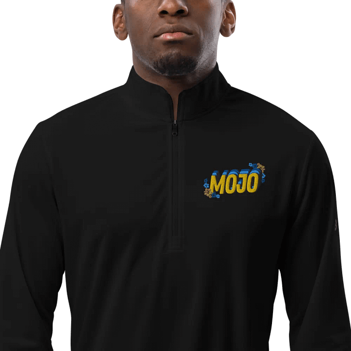 Mojo Floral Stack Logo Quarter Zip product image (1)