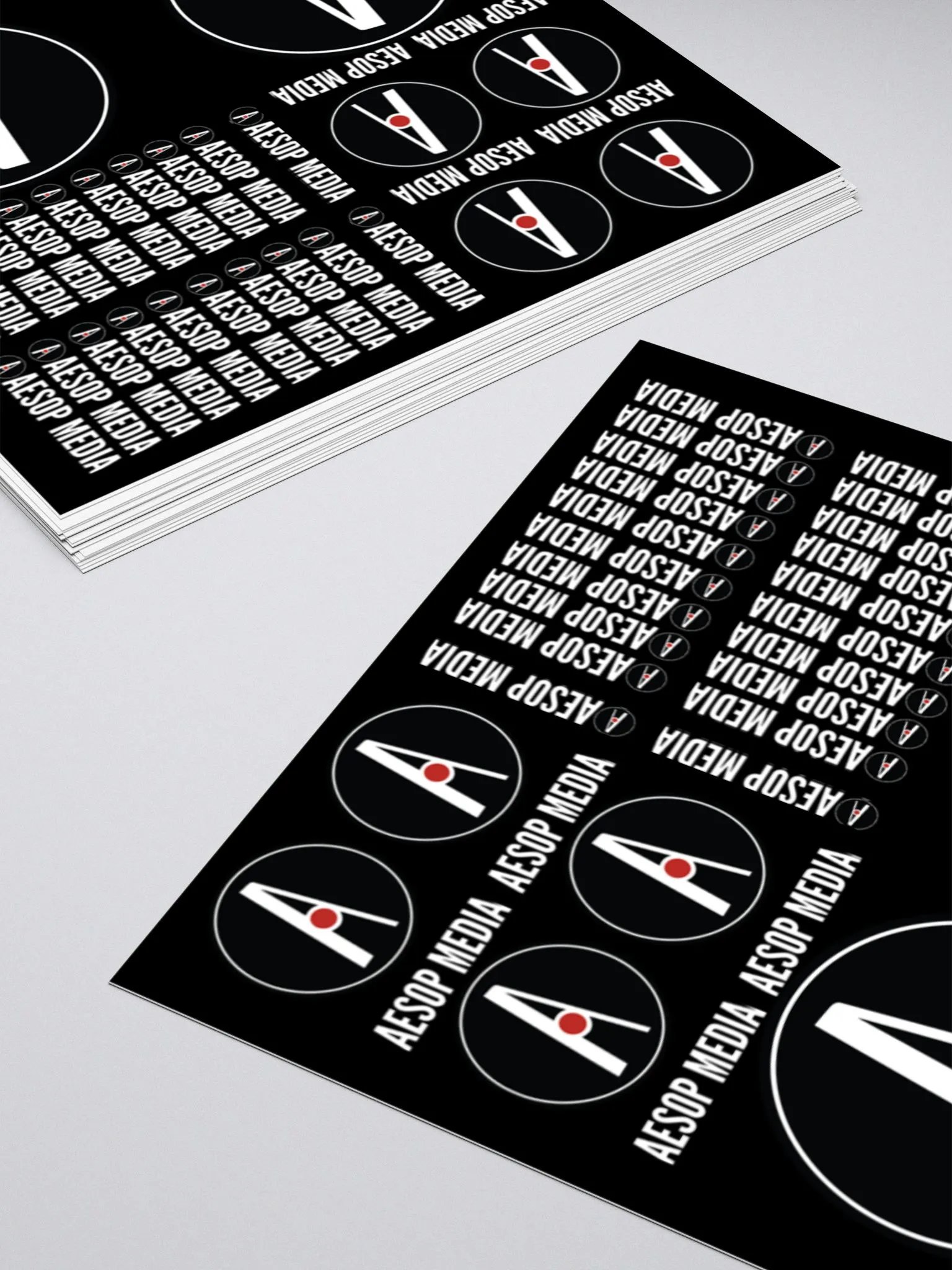 3x3 inch label stickers for cutting out product image (4)