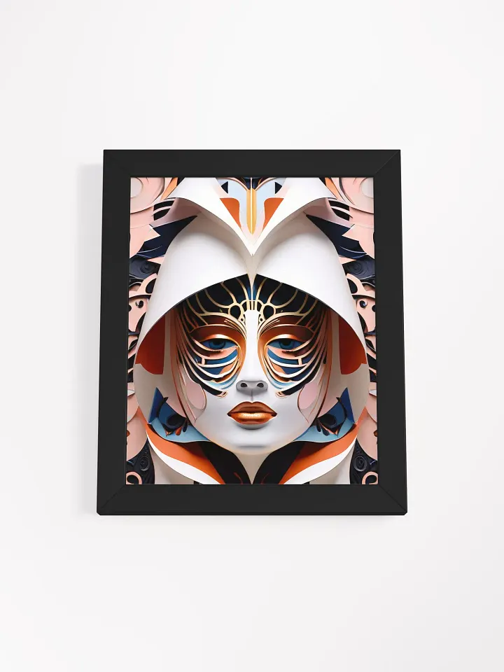 Kabuki Mask 2299 - Wall Art - Framed product image (1)