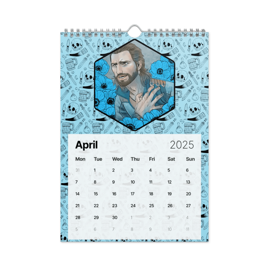 BG3 2025 Calendar - rainbow product image (1)