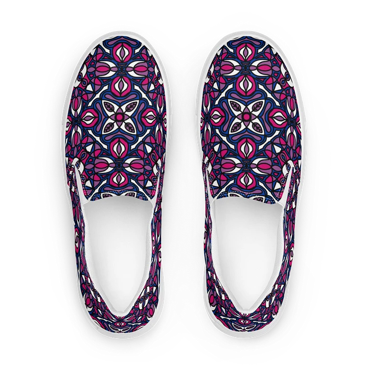 Mens Slip On Canvas - Bi Abstract product image (1)