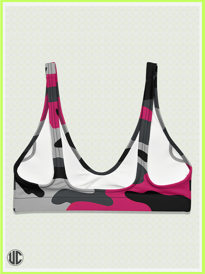 UnkoCon – Savage Pink Camo Bikini Top product image (2)