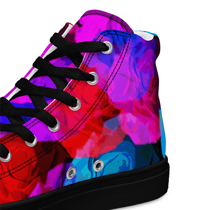punk rose High Top Canvas shoes (womens) product image (2)