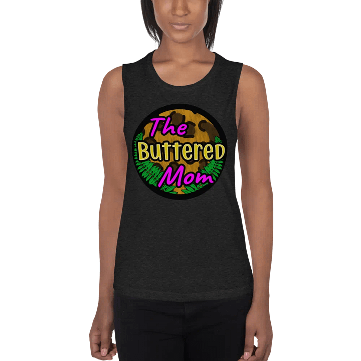 Buttered Mom Muscle Tank Top product image (1)