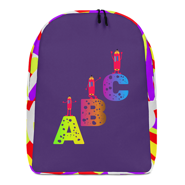 Expressive Pencil All-Over Print Backpack product image (1)