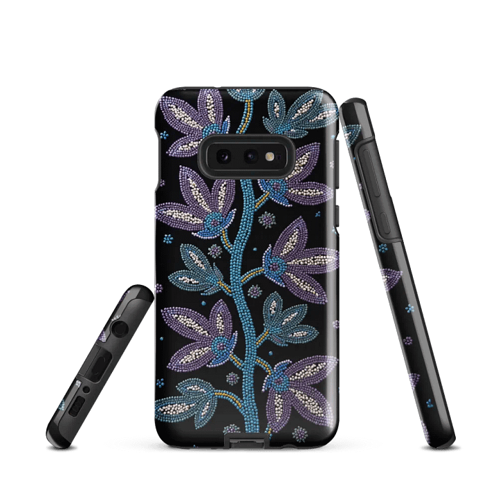 Faux-Beaded Floral Leaves Samsung® Case product image (2)