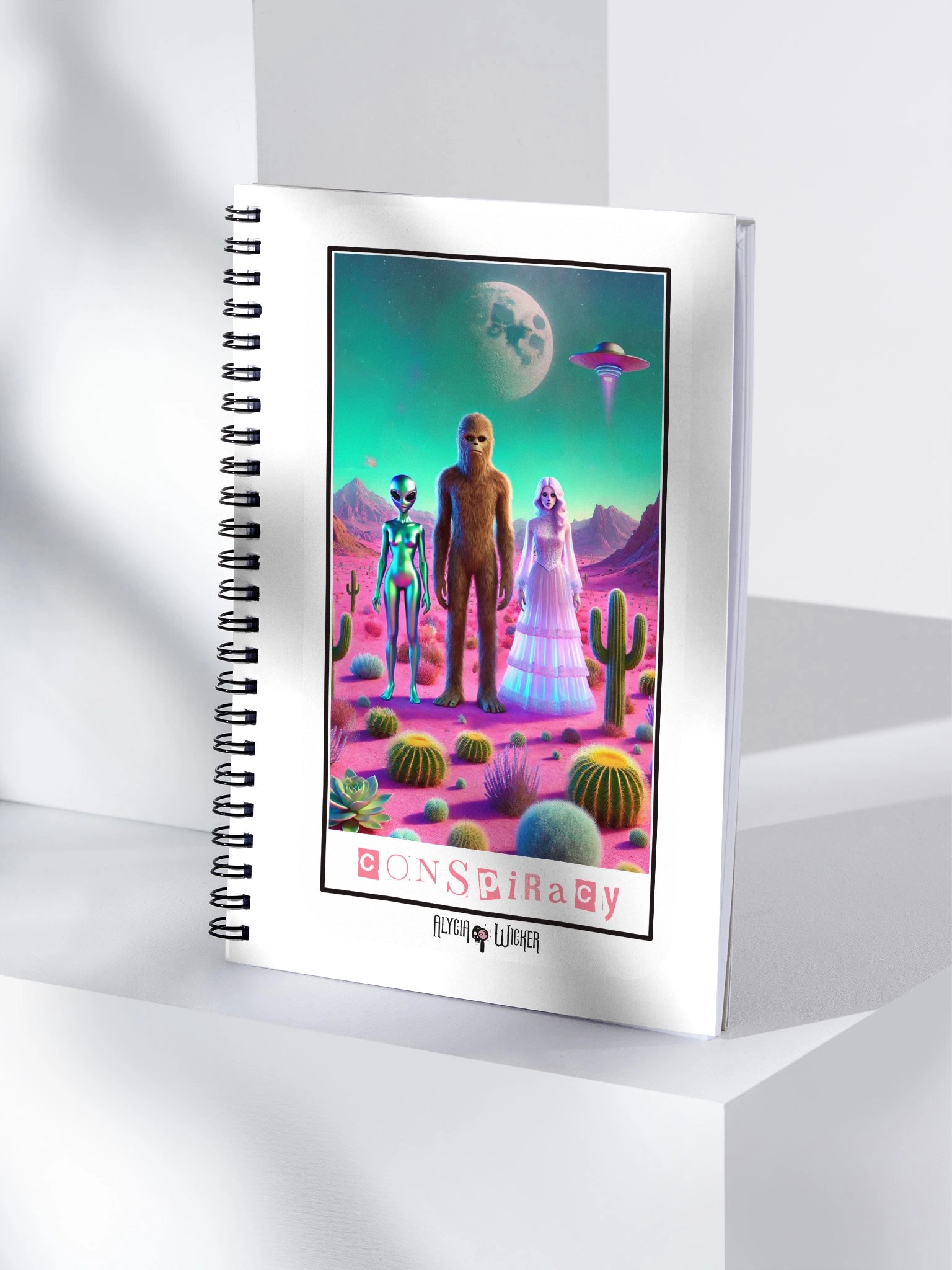 Aliens, Ghosts, Sassy, Oh My! Notebook product image (4)