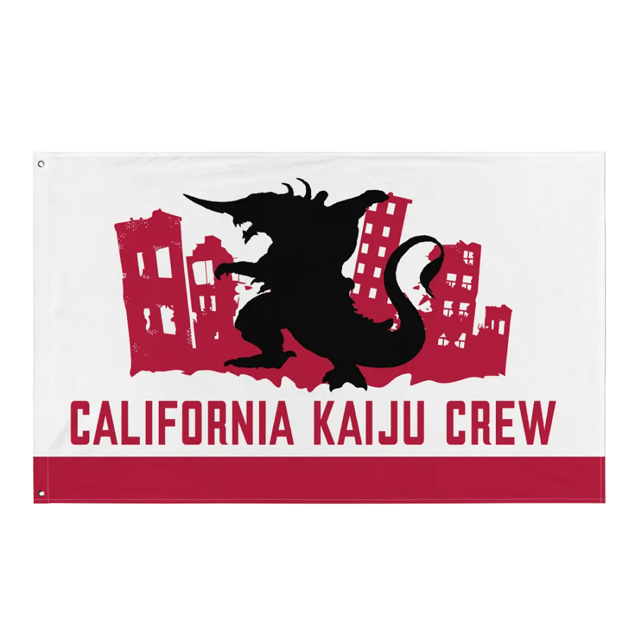 California Kaiju Crew Flag product image (1)