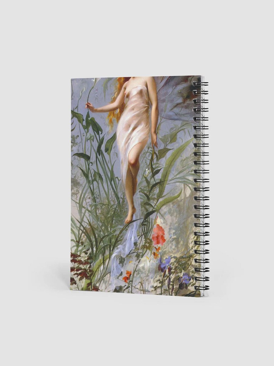 ''The Lily Fairy'' by Falero Luis Ricardo Spiral Notebook product image (2)
