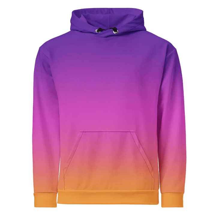 Sunset Gradient Flag Wings Hoodie product image (1)