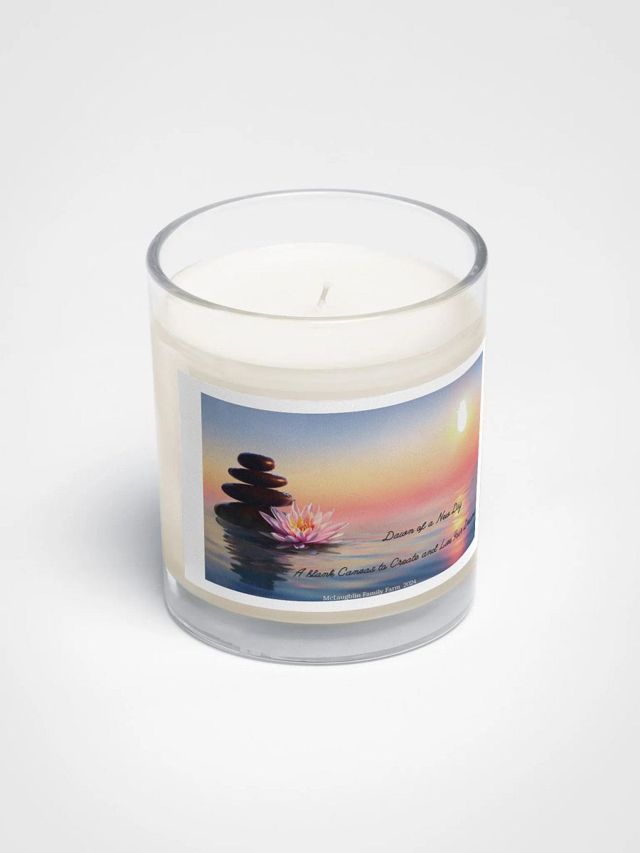 Dawn of a New Day, A Blank Canvas to Create and Live Your Dreams Soy Wax Candle | A Fresh Start for Your Soul | A Daily Dose of Positivity | Embrace New Beginnings | Find Peace in Every New Dawn product image (3)
