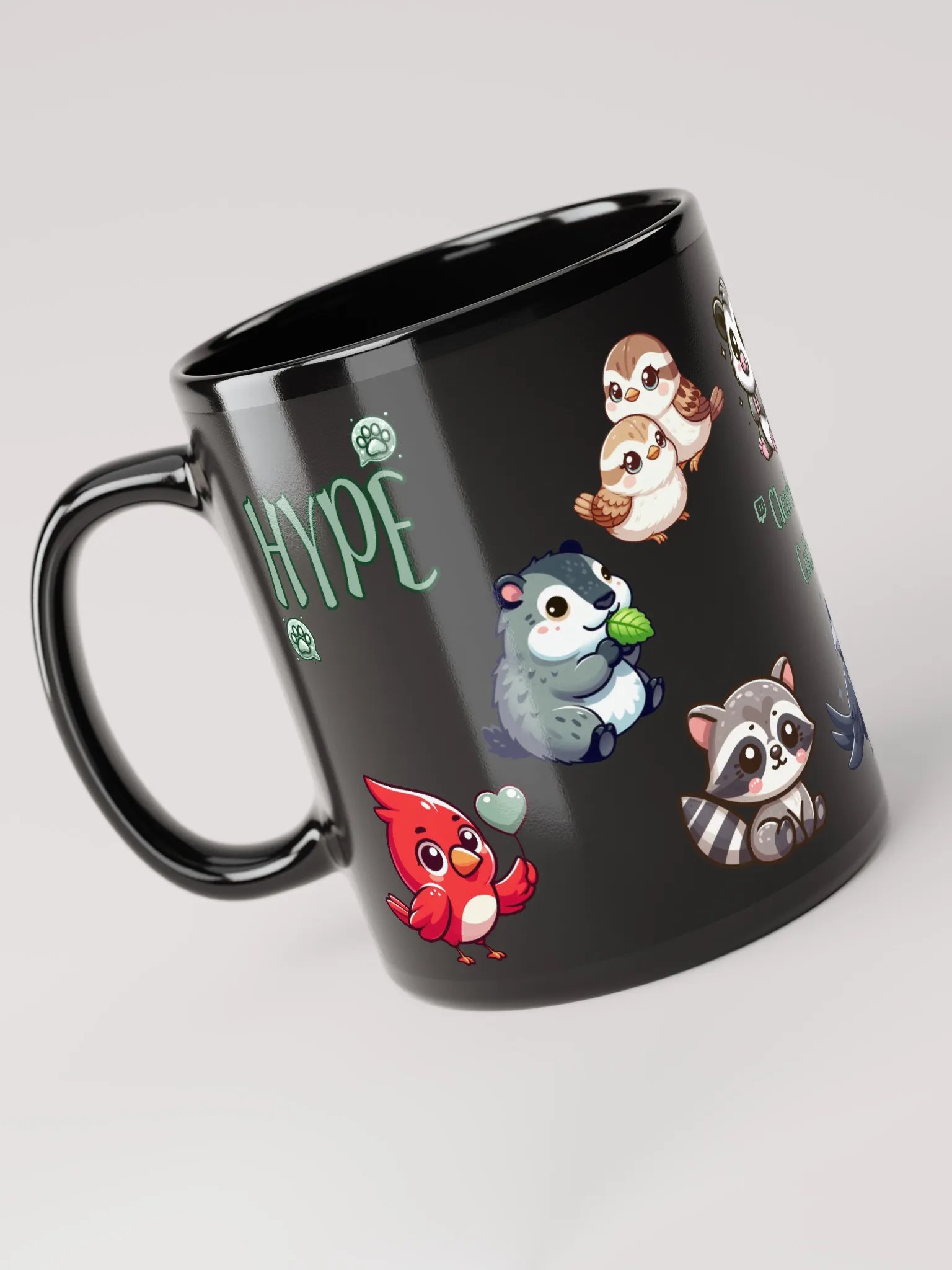 Black Emote Mug product image (6)