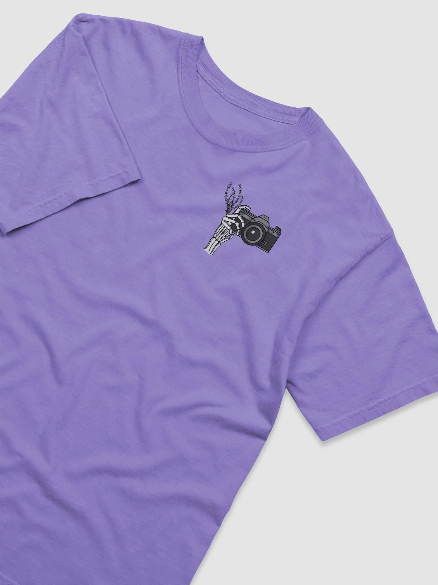 Samantha Lynn Photography - Skeleton Hand with Lavender - Black Text product image (23)