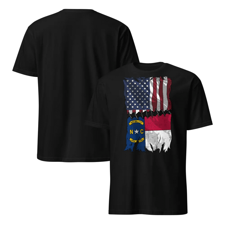 North Carolina Stitch Flag USA product image (6)