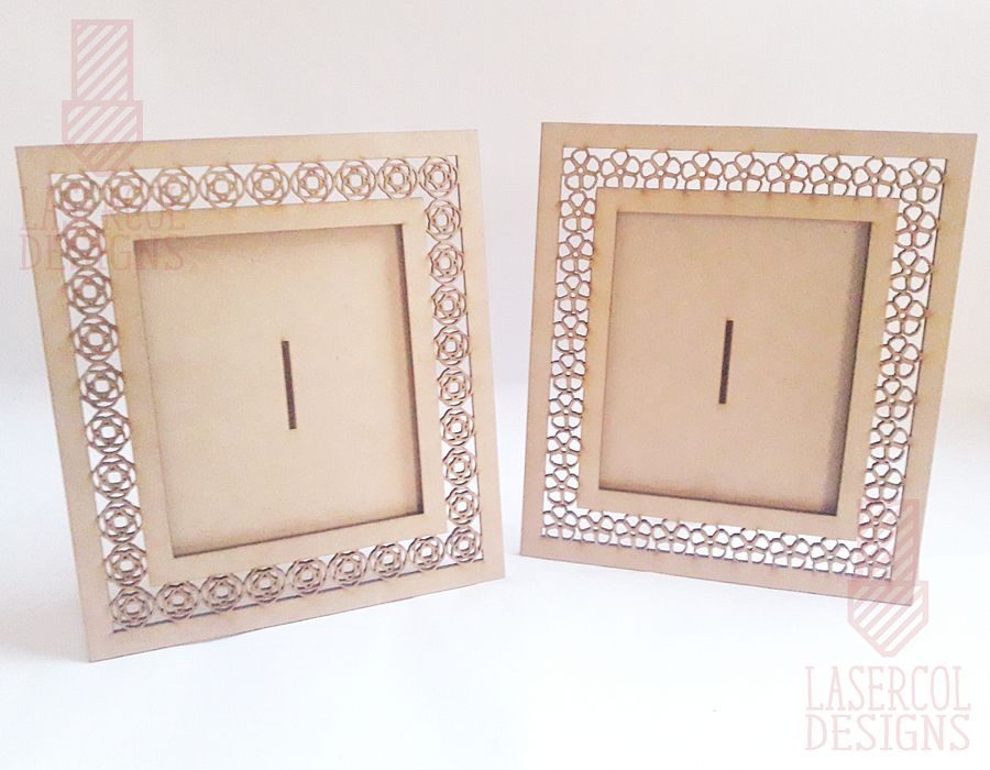 Photo frame (Two Styles) Set 3 - Laser Cut Files product image (6)
