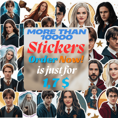 Harry Potter Actor Sticker Set product image (1)