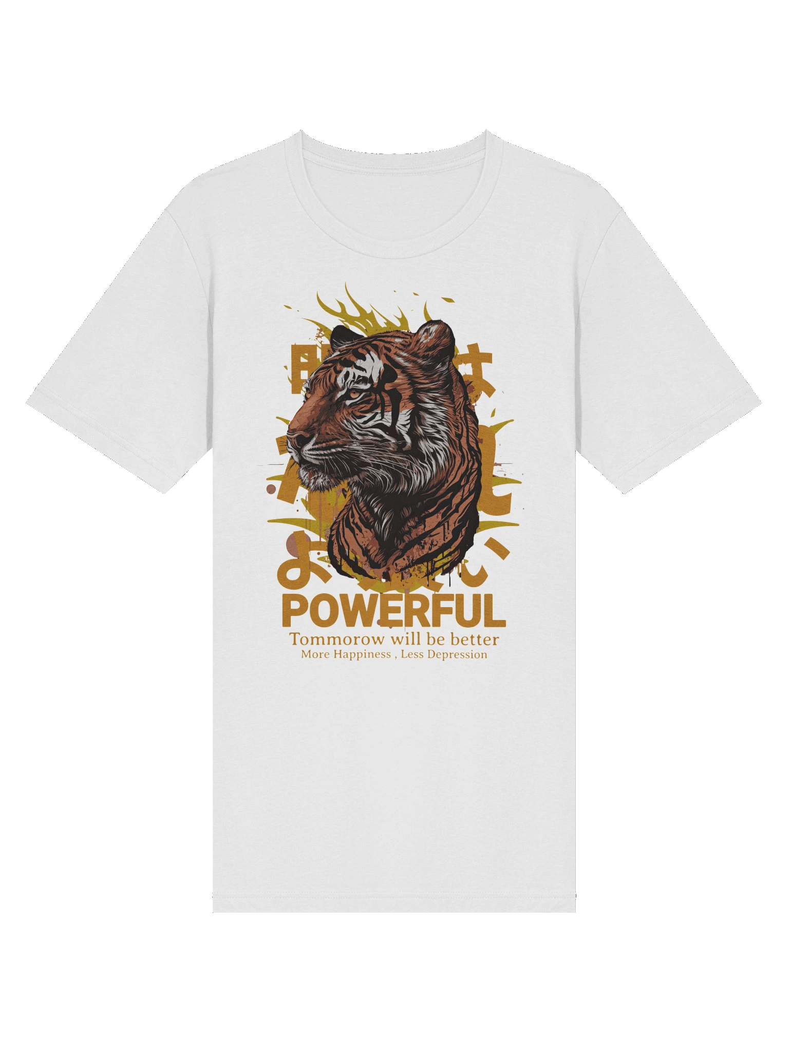 Powerful | Unisex Tri-Blend-T-Shirt Bella + Canvas product image (4)