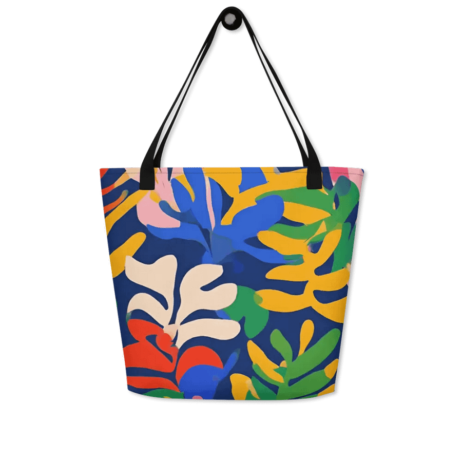 vibrant matisse multicolor Tote for Arty moms friends students product image (4)