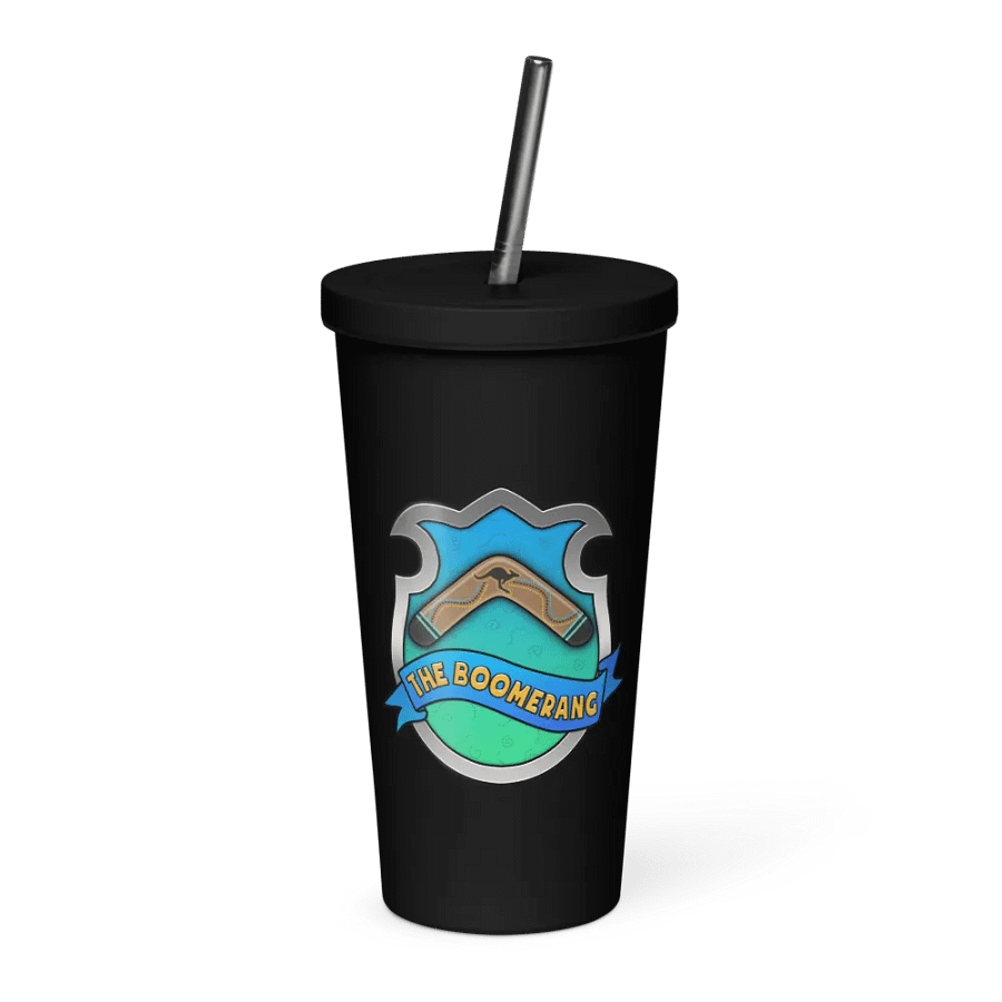 The Boomerang - Tumbler w/ Straw product image (1)