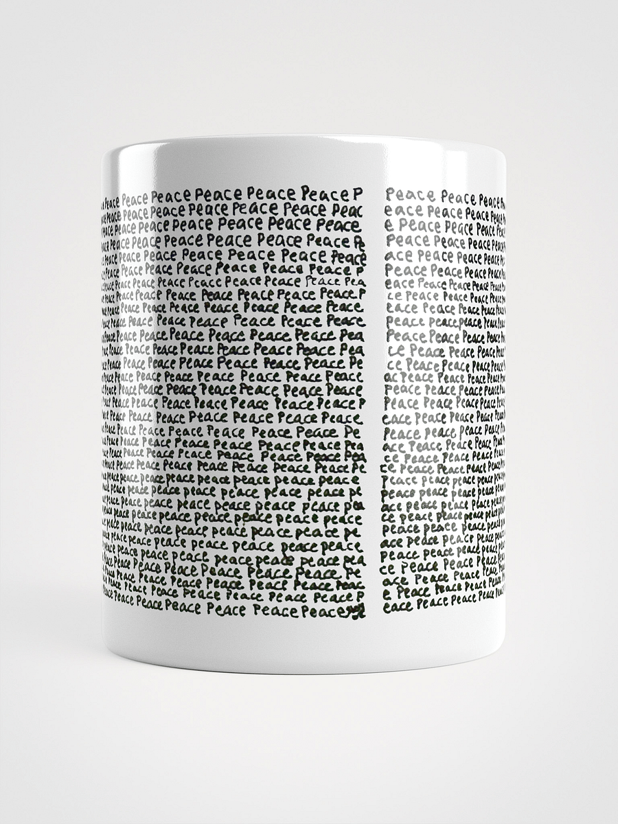 Peace 1 White Glossy Mug product image (5)