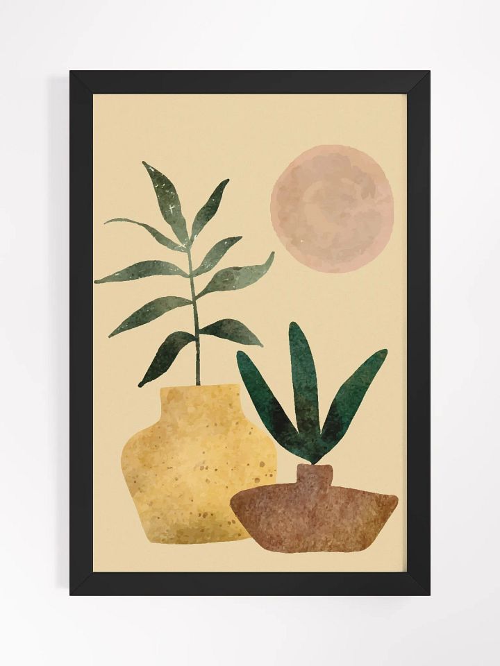 Ethereal Botanical Harmony Framed Poster product image (2)