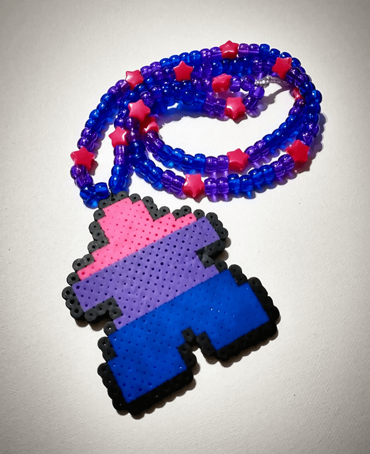 Pride Meeple Kandy Necklaces product image (2)